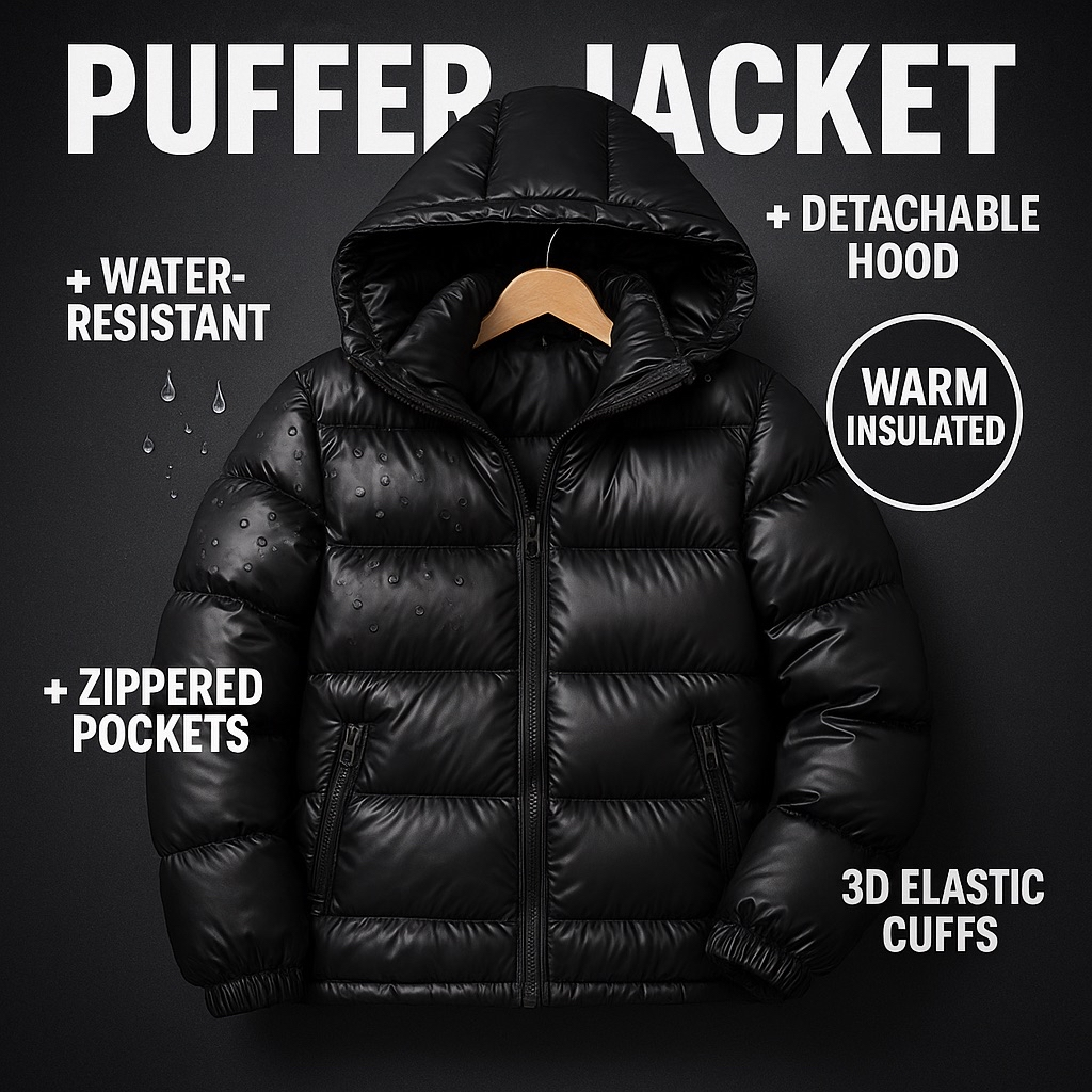 New Winter Men Puffer