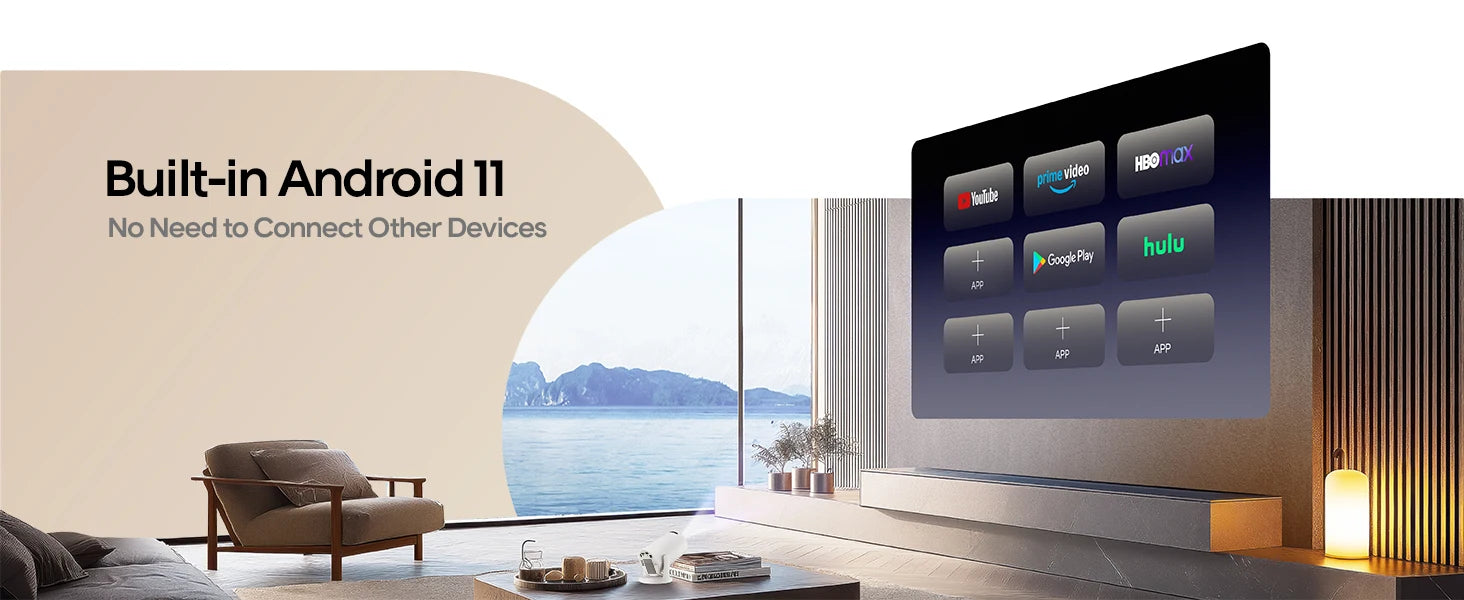 Mini projecteur portable 4K