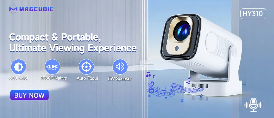 Mini projecteur portable 4K